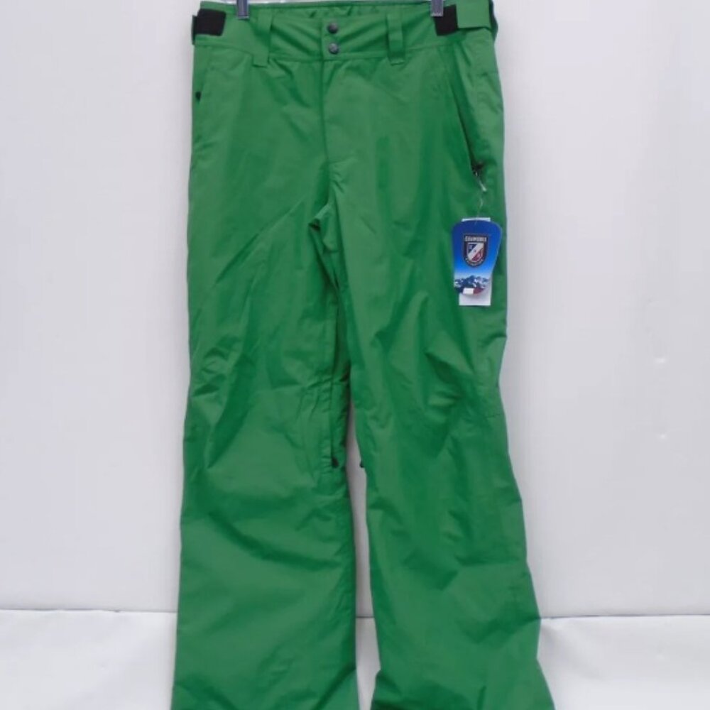 CHAMONIX CUCHET MENS BRIGHT GREEN INSULATED SNOWBOARD PANTS